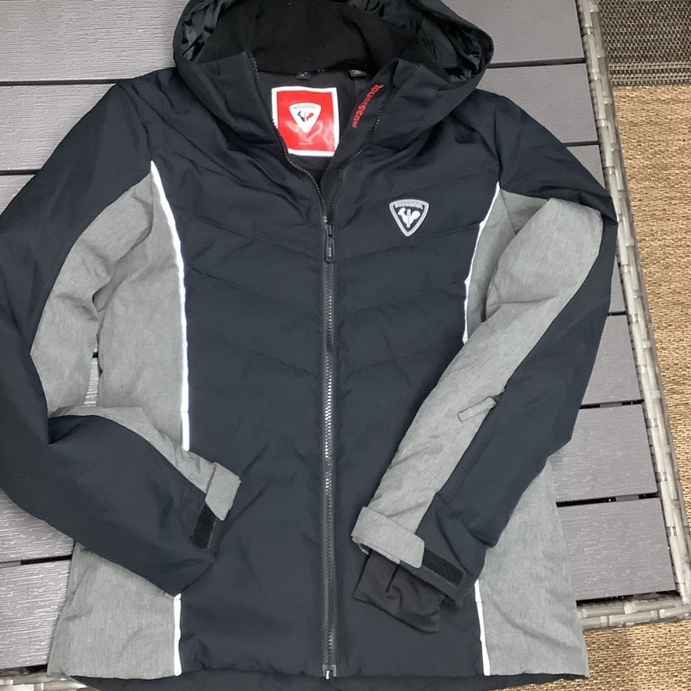 Rossignol Black and Gray Performance Jacket